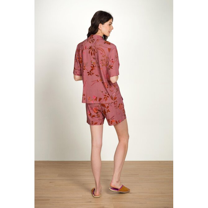 Pip Studio Bob Short Trousers Bodhi Flower Dpink S