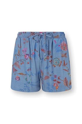 Pip Studio Bob Short Trousers Bodhi Flower Blue M
