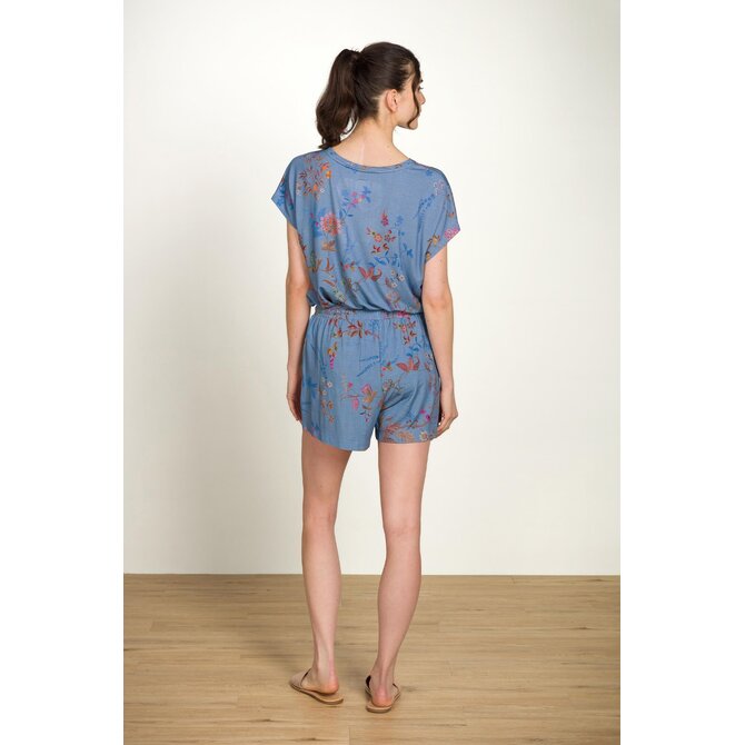 Pip Studio Bob Short Trousers Bodhi Flower Blue M