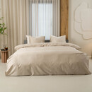 Kayori Kayori Esra  Dekbedovertrek  Egyptisch Satijn  140x200220  Zand