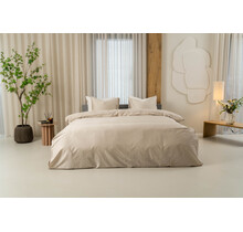 Kayori Esra  Dekbedovertrek  Egyptisch Satijn  140x200220  Zand