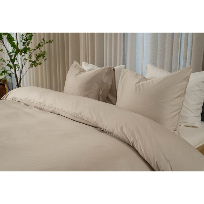 Kayori Esra  Dekbedovertrek  Egyptisch Satijn  140x200220  Zand