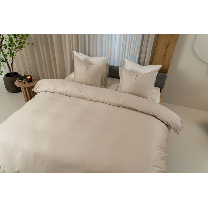 Kayori Esra  Dekbedovertrek  Egyptisch Satijn  140x200220  Zand