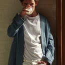 Vandyck Vandyck Badjas Biarritz New jeansblue Medium