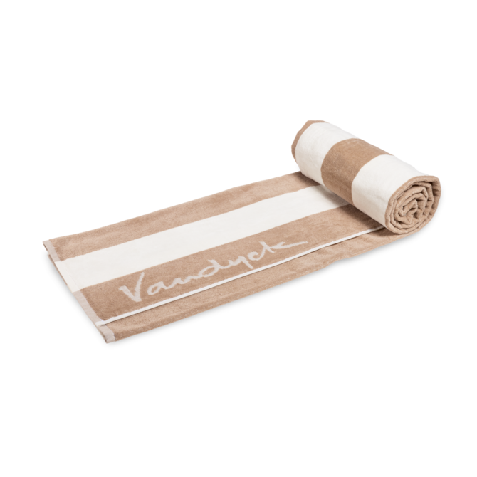 Vandyck Palma Beach Towel almond 100x200