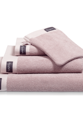 Vandyck Home Towel Mouline sepiapink Washandje 16x22
