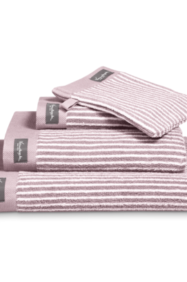 Vandyck Home Towel Petit Ligne sepiapink Handdoek 60x110