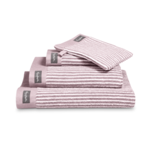 Vandyck Home Towel Petit Ligne sepiapink Gastendoekje 30x50