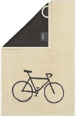 Cawö Postcards Towels Edition 100 Bicycle Gastendoekje 30x50