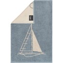 Cawö Cawö Postcards Towels Edition 100 Sailing boat Gastendoekje 30x50
