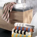 Cawö Cawö Bold 6277 oliv/rosa Douchlaken 70x140