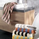 Cawö Cawö Bold 6277 grijs/natuur Douchlaken 70x140