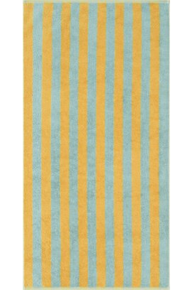 Cawö Bold 6277 mint/gelb Handdoek 50x100
