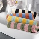 Cawö Cawö Bold 6277 oliv/rosa Handdoek 50x100