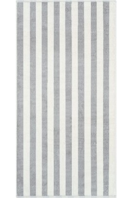 Cawö Bold 6277 grijs/natuur Handdoek 50x100