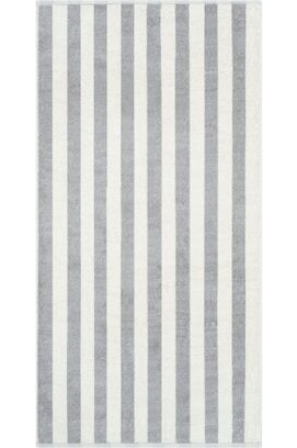 Cawö Bold 6277 grijs/natuur Handdoek 50x100