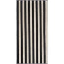 Cawö Cawö Bold 6277 zwart/beige Handdoek 50x100