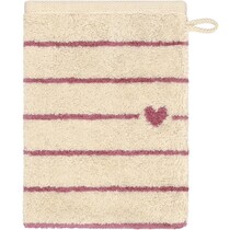 Cawö Heart Beats 6276 beere Washandje 16x22
