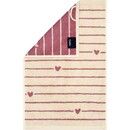 Cawö Cawö Heart Beats 6276 beere Gastendoekje 30x50