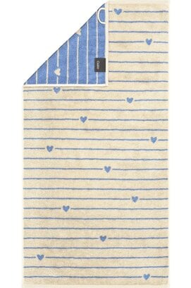 Cawö Heart Beats 6276 Capri Handdoek 50x100
