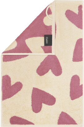 Cawö Heart Beats 6275 beere Gastendoekje 30x50