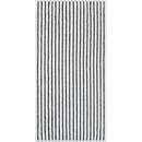 Cawö Cawö Black&White 6278 zwart/wit Badlaken 80x150