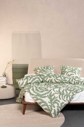 Essenza Eleria Kussensloop Green 60x70