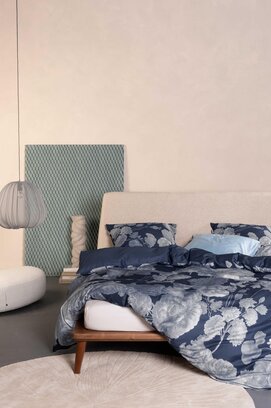 Essenza Eunice Kussensloop Nightshadow blue 60x70