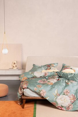 Essenza Orianna Kussensloop Dusty teal 60x70