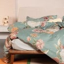 Essenza Esssenza Orianna Kussensloop Dusty teal 60x70