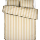 Essenza Esssenza Minte Stripe Dekbedovertrek Yellow straw - Vanilla 200x200/220