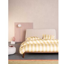 Esssenza Minte Stripe Dekbedovertrek Yellow straw - Vanilla 140x200/220