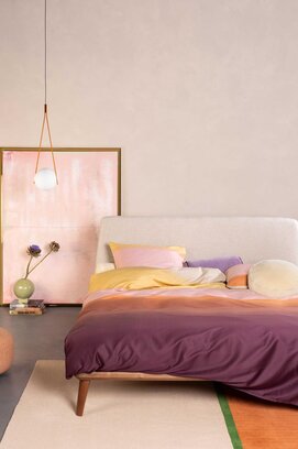 Esssenza Lunare Dekbedovertrek Warm clay 260x200/220