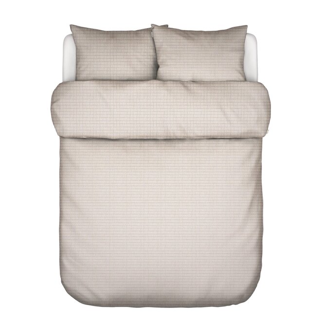 Marc O'Polo Loke Dekbedovertrek Oatmeal 140x200/220