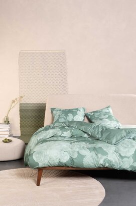 Essenza Eunice Dekbedovertrek Dusty teal 140x200/220