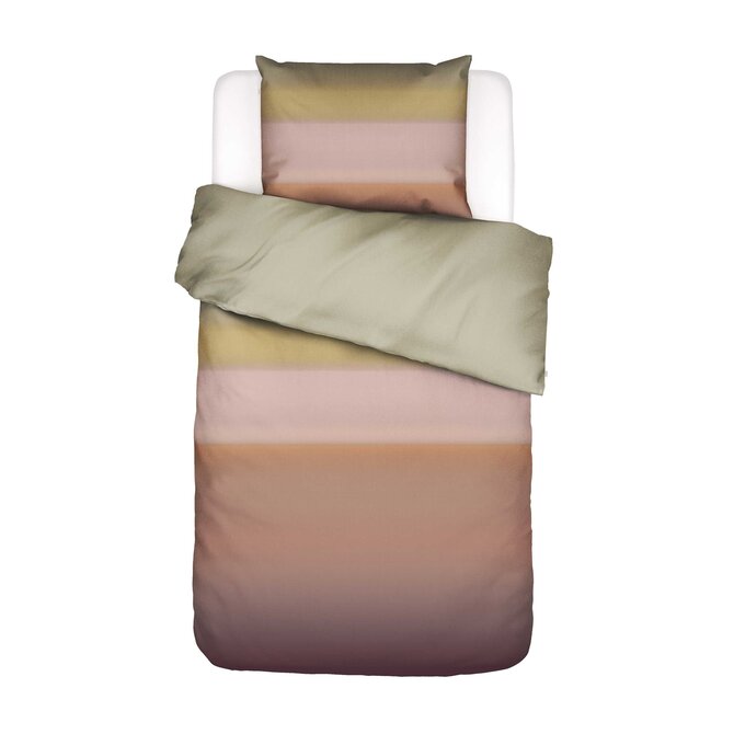 Esssenza Lunare Dekbedovertrek Warm clay 140x200/220