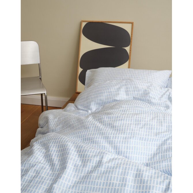 Marc O'Polo Loke Dekbedovertrek Calm blue 240x200/220