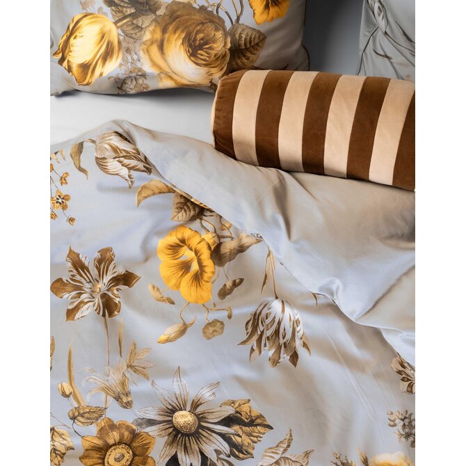 Esssenza Florean Dekbedovertrek Grey 200x200/220