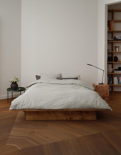 Marc O'Polo Marc O'Polo Valka Dekbedovertrek Grey mist 260x200/220