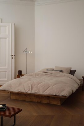 Marc O'Polo Thore Dekbedovertrek Dark sand 240x200/220