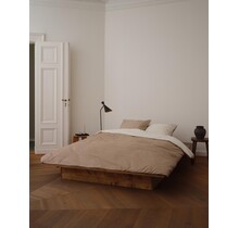 Marc O'Polo Erla Dekbedovertrek Earth taupe 200x200/220