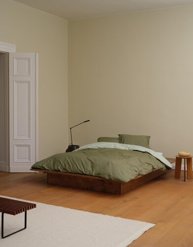 Marc O'Polo Marc O'Polo Erla Dekbedovertrek Moss green 200x200/220