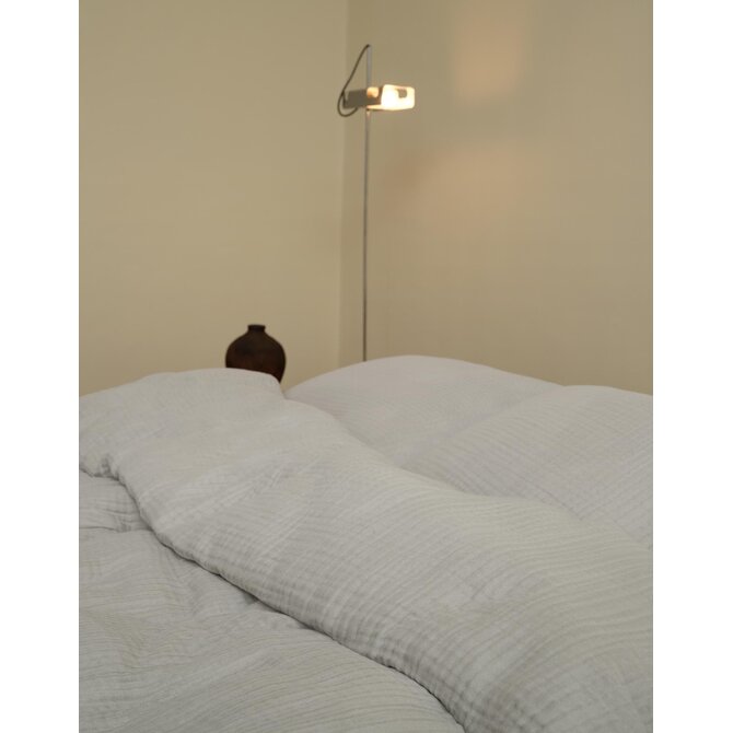 Marc O'Polo Thore Dekbedovertrek Grey mist 240x200/220