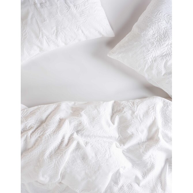 Esssenza Palma Dekbedovertrek White 200x200/220