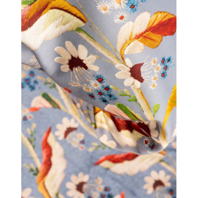 Esssenza Aurelina Kussensloop Global grey 60x70