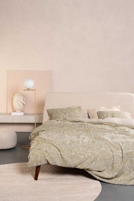 Essenza Willow Dekbedovertrek Stone gray 240x200/220