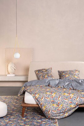 Essenza Aurelina Dekbedovertrek Global grey 200x200/220