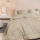 Essenza Esssenza Willow Dekbedovertrek Stone gray 200x200/220