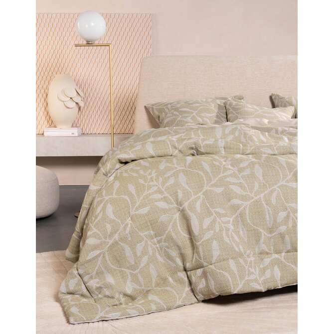 Esssenza Willow Dekbedovertrek Stone gray 200x200/220