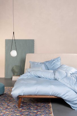 Esssenza Coletta Dekbedovertrek Iceblue 200x200/220